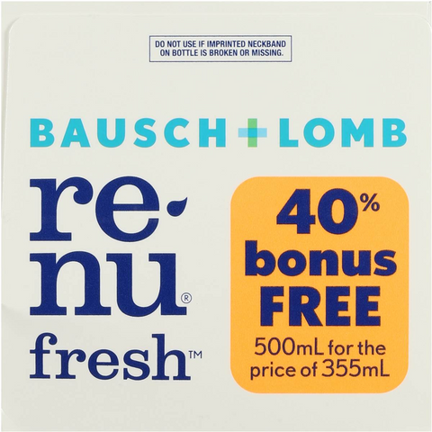 Bausch + Lomb Renu Fresh Multi-purpose Solution 500ml