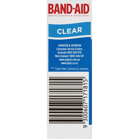 Band-aid Clear Strips 40 Pack