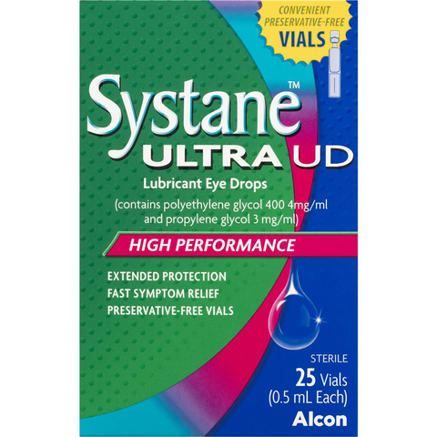 Systane Ultra Ud Lubricant Eye Drops 25 X0.5ml