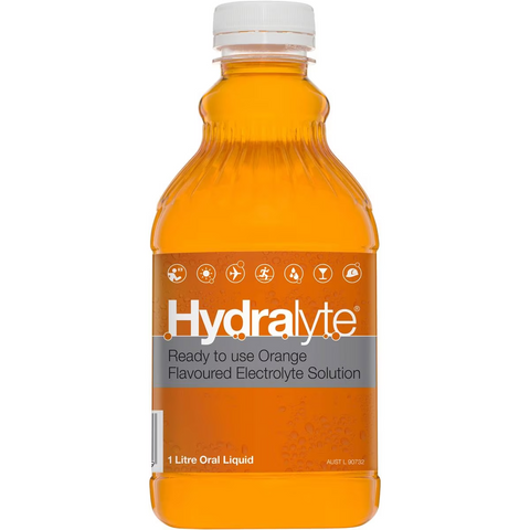 Hydralyte Electrolyte Solution Orange 1l