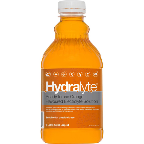 Hydralyte Electrolyte Solution Orange 1l