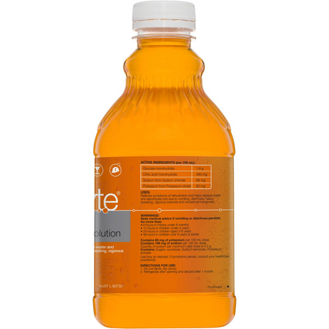 Hydralyte Electrolyte Solution Orange 1l