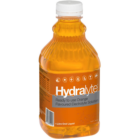 Hydralyte Electrolyte Solution Orange 1l