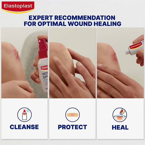 Elastoplast Band Aids Strips Flexible Fabric Xxl 5 Pack