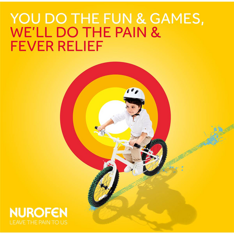 Nurofen For Children 7+ Yrs Chewable Ibuprofen Orange 12 Pack