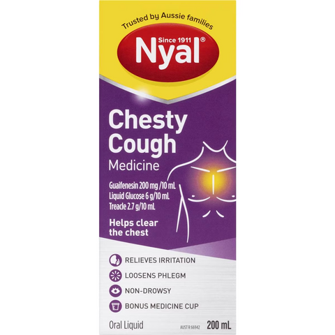 Nyal Chesty Non Drowsy Cough Medicine 200ml