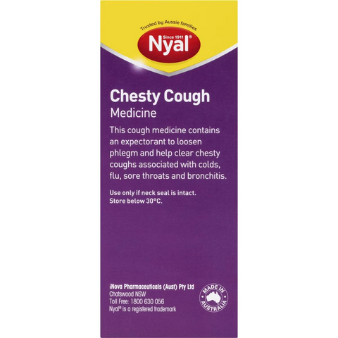 Nyal Chesty Non Drowsy Cough Medicine 200ml