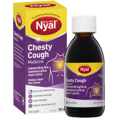 Nyal Chesty Non Drowsy Cough Medicine 200ml