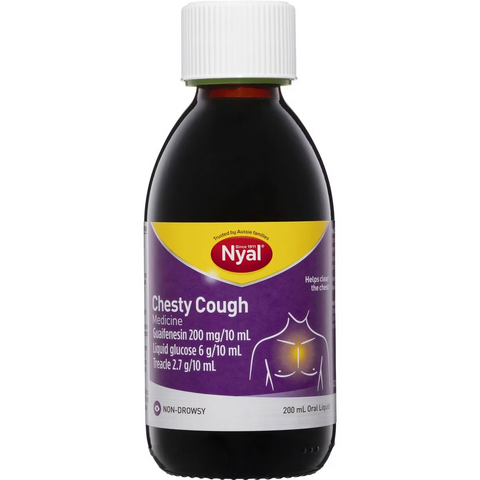 Nyal Chesty Non Drowsy Cough Medicine 200ml