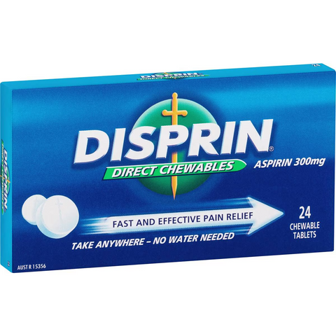 Disprin Direct Chewable Aspirin 300mg