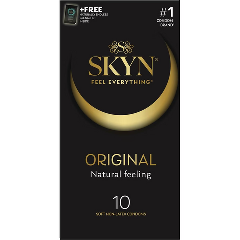 Skyn Original Natural Feeling Non-latex Condoms 10 Pack