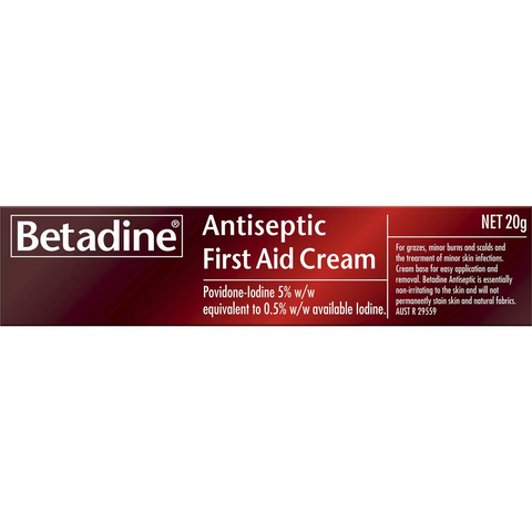 Betadine Antiseptic First Aid Cream 20g