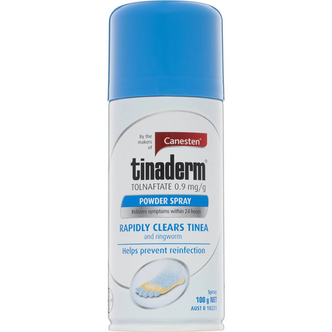 Canesten Tinaderm Antifungal Powder Spray 100g