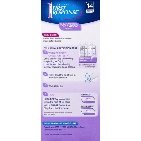 First Response Ovulation Test Kit 14 Pack