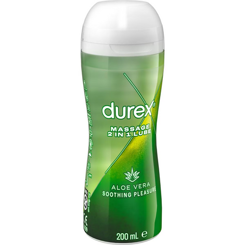 Durex Play Aloe Vera 2 In 1 Massage Gel Lubricant 200ml