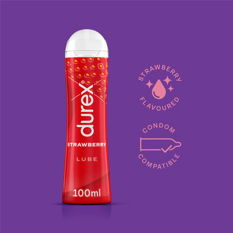 Durex Strawberry Lubricant Gel 100ml