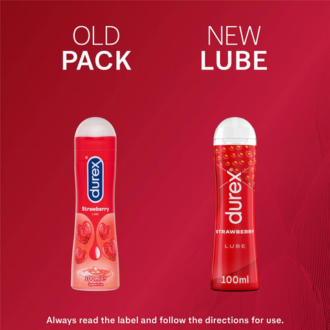 Durex Strawberry Lubricant Gel 100ml