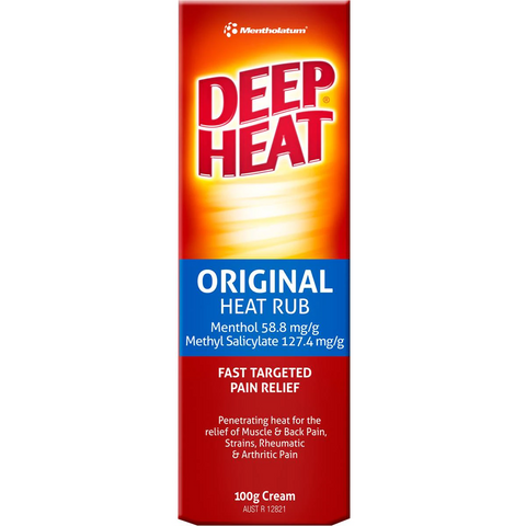 Deep Heat Original Heat Rub 100g