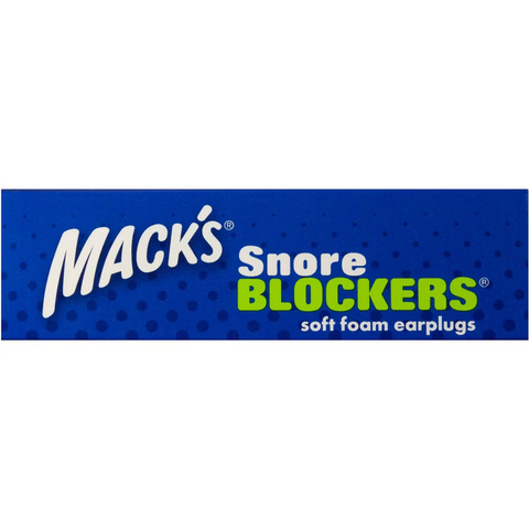 Mack's Ear Plugs Soft Foam Snore Blockers 12 Pack