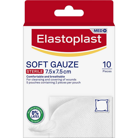 Elastoplast Soft Gauze Sterile 10 Pack