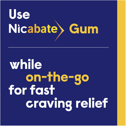 Nicabate Quit Smoking Chewing Gum Extra Strength 4mg Nicotine 200