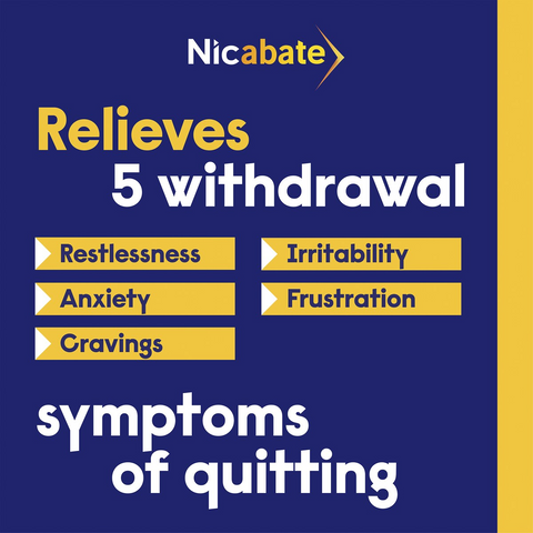 Nicabate Quit Smoking Chewing Gum Extra Strength 4mg Nicotine 200