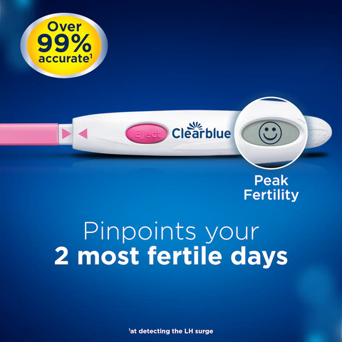 Clearblue Trying To Get Pregnant Kit 10 Ovulation & 1 Pregnancy Test Each