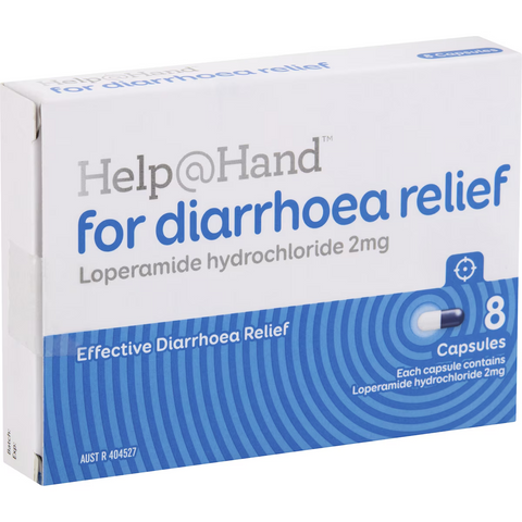 Help@hand Diarrhoea Relief Capsules 8 Pack