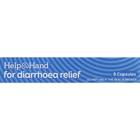 Help@hand Diarrhoea Relief Capsules 8 Pack