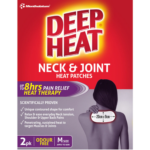 Deep Heat Neck & Joint Heat Patches 2 Pack