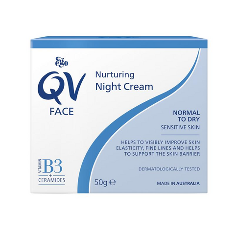 Ego QV Face Nurturing Night Cream 50g NEW