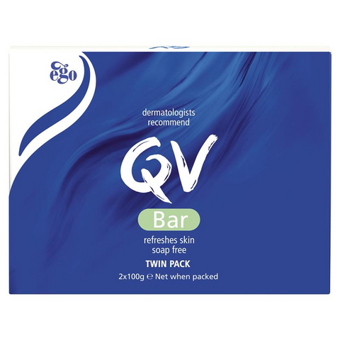 QV Wash Cleansing Bar 100G Twin Pack