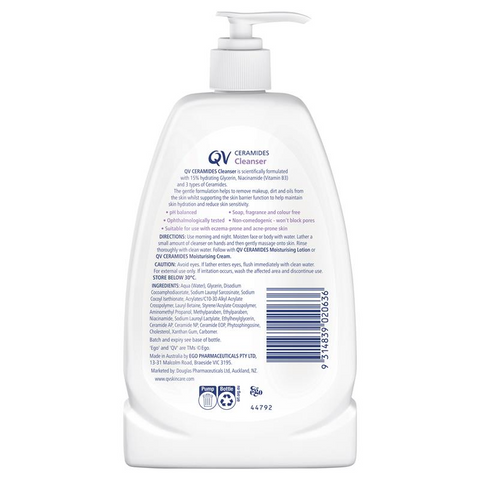 Ego QV Ceramides Cleanser 350g