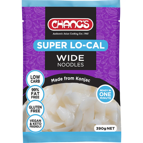 Chang's Super Lo-cal Wide Noodles 390g