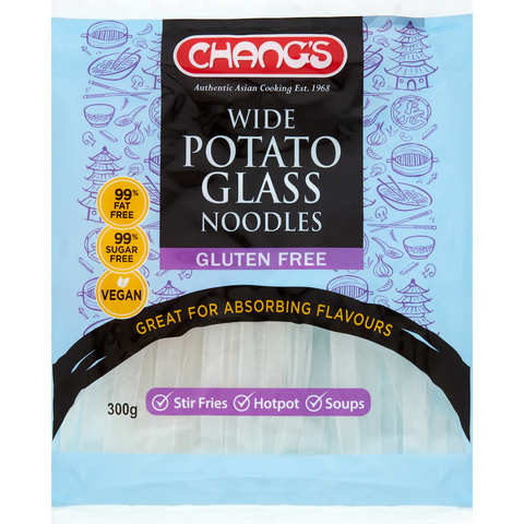 Chang's Wide Potato Glass Noodles 300g