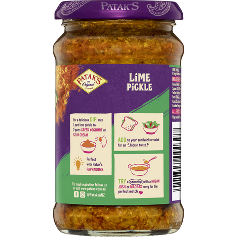 Patak's Lime Pickle Medium 283g