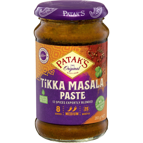 Patak's Tikka Masala Curry Paste 283g