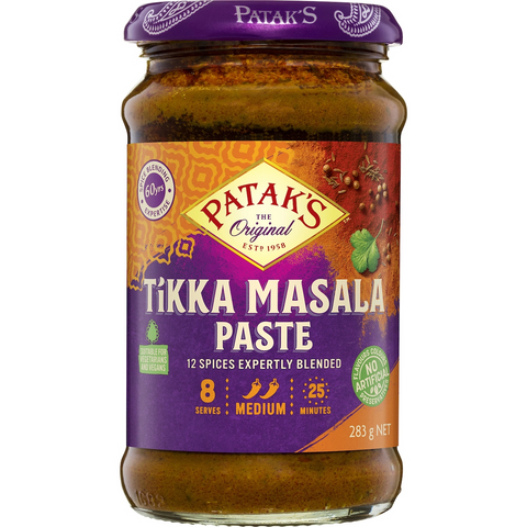 Patak's Tikka Masala Curry Paste 283g