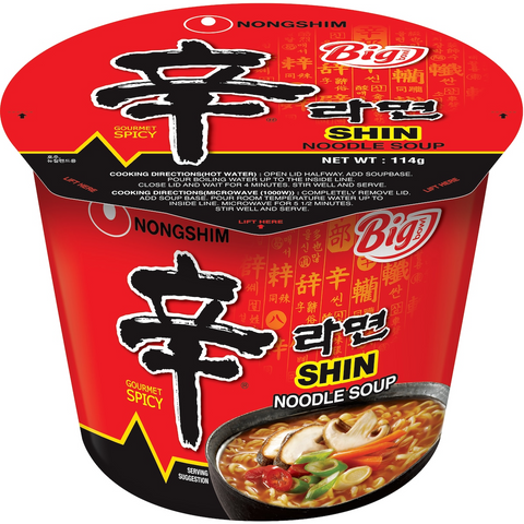 Nong Shim Shin Ramen Big Bowl 114g