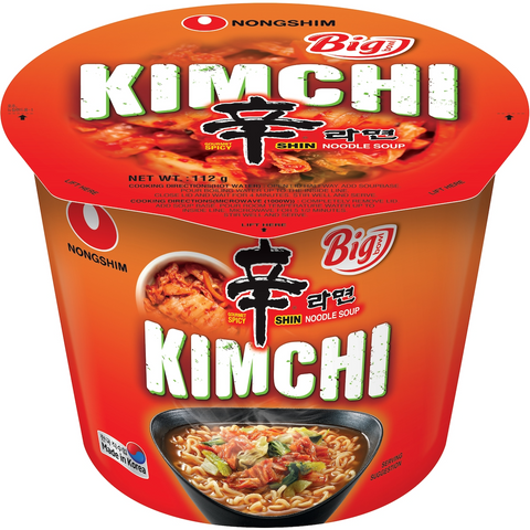 Nong Shim Kimchi Ramen Big Bowl 112g