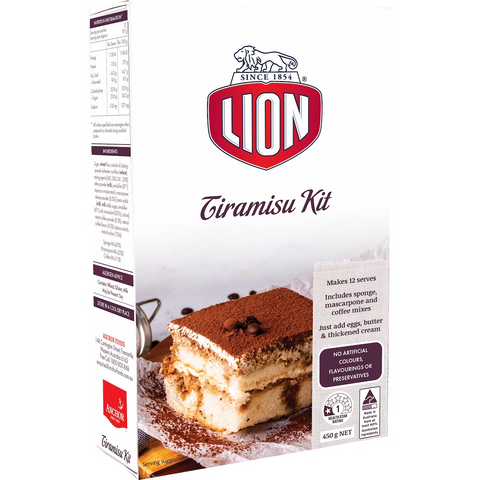 Lion Tiramisu Cake Mix Kit 450g