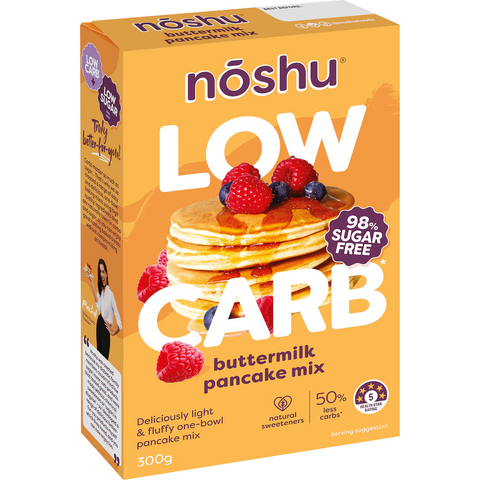 Noshu Low Carb Pancake Mix Buttermilk 300g