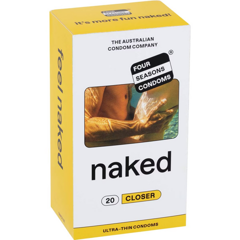 Four Seasons Naked Closer Condoms 20 Pack