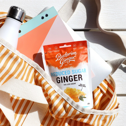 Buderim Ginger Reduced Sugar Ginger 125g