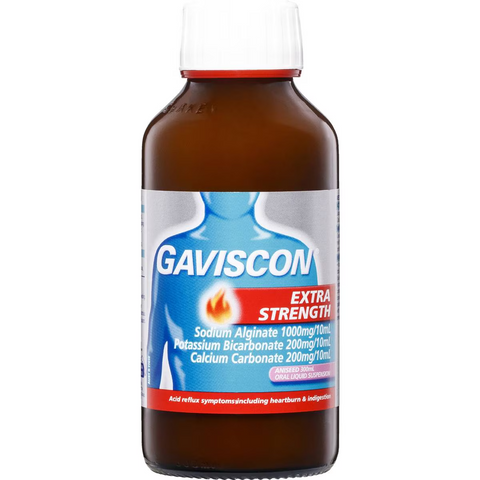 Gaviscon Extra Strength For Acid Reflux Relief Aniseed Liquid 300ml