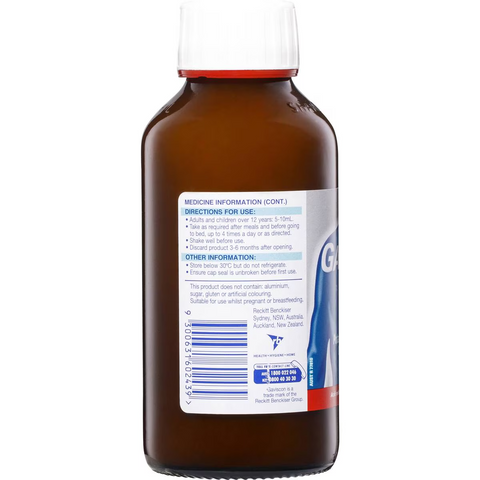 Gaviscon Extra Strength For Acid Reflux Relief Aniseed Liquid 300ml