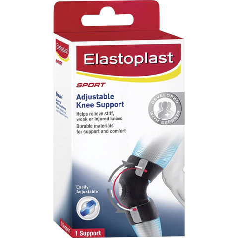 Elastoplast Adjustable Knee Brace For Knee Injuries & Support Each