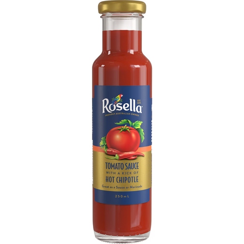 Rosella Tomato Sauce With A Kick Of Hot Chipotle 250mL