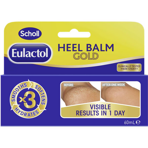 Scholl Eulactol Gold Foot Care Heel Balm 60ml