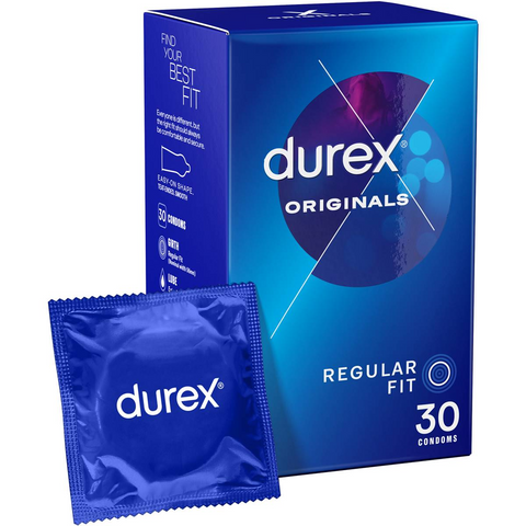 Durex Original Regular Fit Condoms 30 Pack